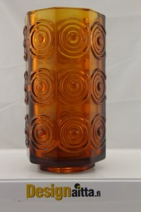 Tamara aladin, Aladinin, Kleopatra , Maljakko, Vaasi, Designaitta, Riihimäen, riihimäki, Taidelasi, Designlasi, Finnish art glass