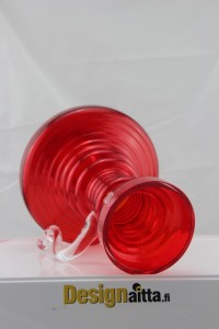 Tamara aladin, Aladinin, Kleopatra , Maljakko, Vaasi, Designaitta, Riihimäen, riihimäki, Taidelasi, Designlasi, Finnish art glass