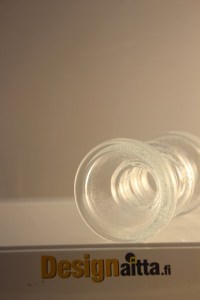 Tamara aladin, Aladinin, Kleopatra ,Carmen, Retro, Kääntömaljakko, Maljakko, Vaasi, Designaitta, Riihimäen, riihimäki, Taidelasi, Designlasi, Finnish art glass