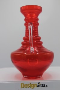 Tamara aladin, Aladinin, Kleopatra , Maljakko, Vaasi, Designaitta, Riihimäen, riihimäki, Taidelasi, Designlasi, Finnish art glass