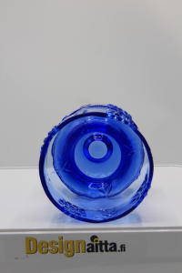 Tamara aladin, Aladinin, Kleopatra , Maljakko, Vaasi, Designaitta, Riihimäen, riihimäki, Taidelasi, Designlasi, Finnish art glass