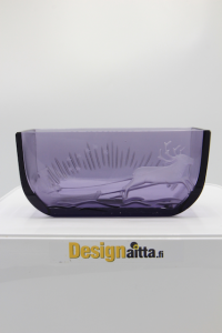 Riihimäki, Riihimäen, Siiroinen, Siiroisen,Veturipullo, Junapullo, Paukkurauta, Noppapullo, Veturipullo, Artglass, Taidelasi, Designlasi