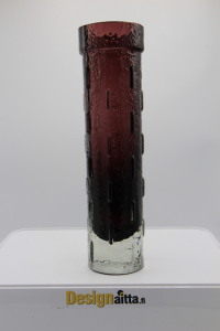 Tamara aladin, Aladinin, Kleopatra , Maljakko, Vaasi, Designaitta, Riihimäen, riihimäki, Taidelasi, Designlasi, Finnish art glass