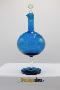Nanny Still, Stillin, Harlekiin, Kaadin, Mehukannu, Designaitta, Riihimäen lasi, Riihimäki, Riihimaen, Riihimaki, Stella polaris, pullo, botell, Taidelasi, Designlasi, Finnish art glass,藝術玻璃, 艺术玻璃,アートグラス,.陶器,,  陶器  芬兰,  设计,,  デザイン, デザイン倉庫,  设计仓库
