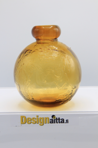 riihimäen,Riihimäki, Noppa, Noppapullo, Arpa on heitetty, Designaitta, Taidelasi, Designlasi, Amuletti,Retro, Vintage, Skandinaviadesign, Siiroinen, Siiroisen